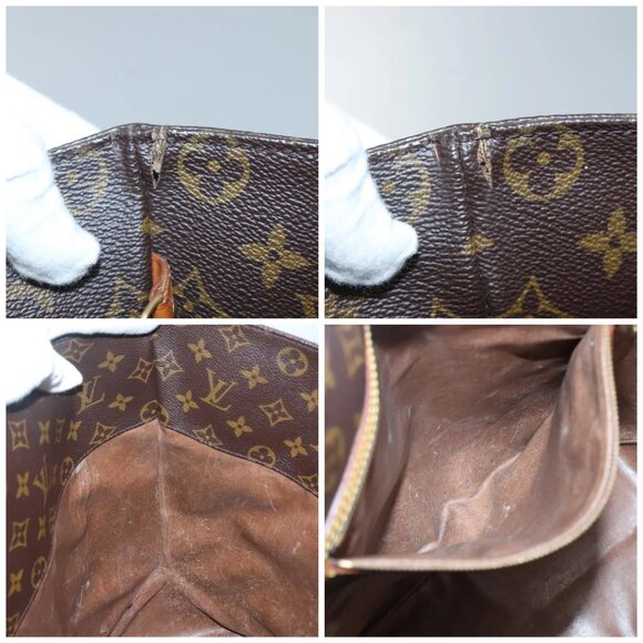 LOUIS VUITTON Monogram Sac Shopping Tote Bag M51108 LV Auth 132931 - Picture 15 of 16